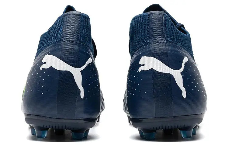 Chaussures de football Puma Future Match, bout rond, confortables, MG (crampons courts en caoutchouc), amortissantes, durables, respirantes, 107373-03