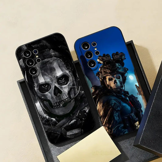 COD Call Of Duty G-Ghosts Phone Case For Samsung S26 S25 S24 FE S23 S22 S21 Plus S20 Ultra Note20Ultra Black Soft Shell