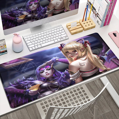 Large XXL DIY Cool  Overwatch Mouse Pad Keyboard Table Gaming Accessories Non-Slip Rubber Edge locking spped Laptop Rug desk Mat
