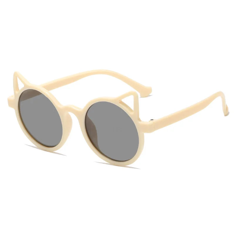 2023 New Cat's ears cat-ear shaped  Children's Sunglasses Fashion Personality Sunglasses UV Protection Cute Baby