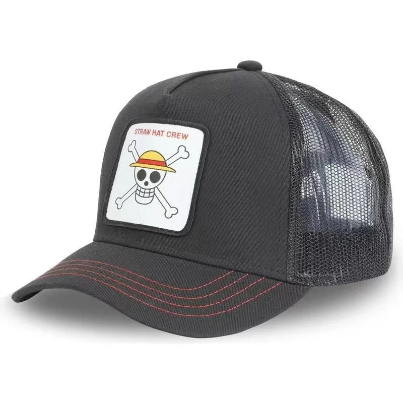 Outdoor Sport LUFFY baseballkasket – forår og sommermode – broderet, justerbar kasket til mænd og kvinder – mode – outdoor – hiphop-kasket