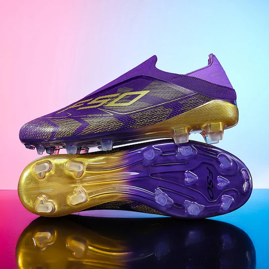 New Men's Football Boots Non-Slip Boys Outdoor Hot-Selling Soccer Shoes Grass Match Sneakers High-Quality Cleats High-Top Lightweight