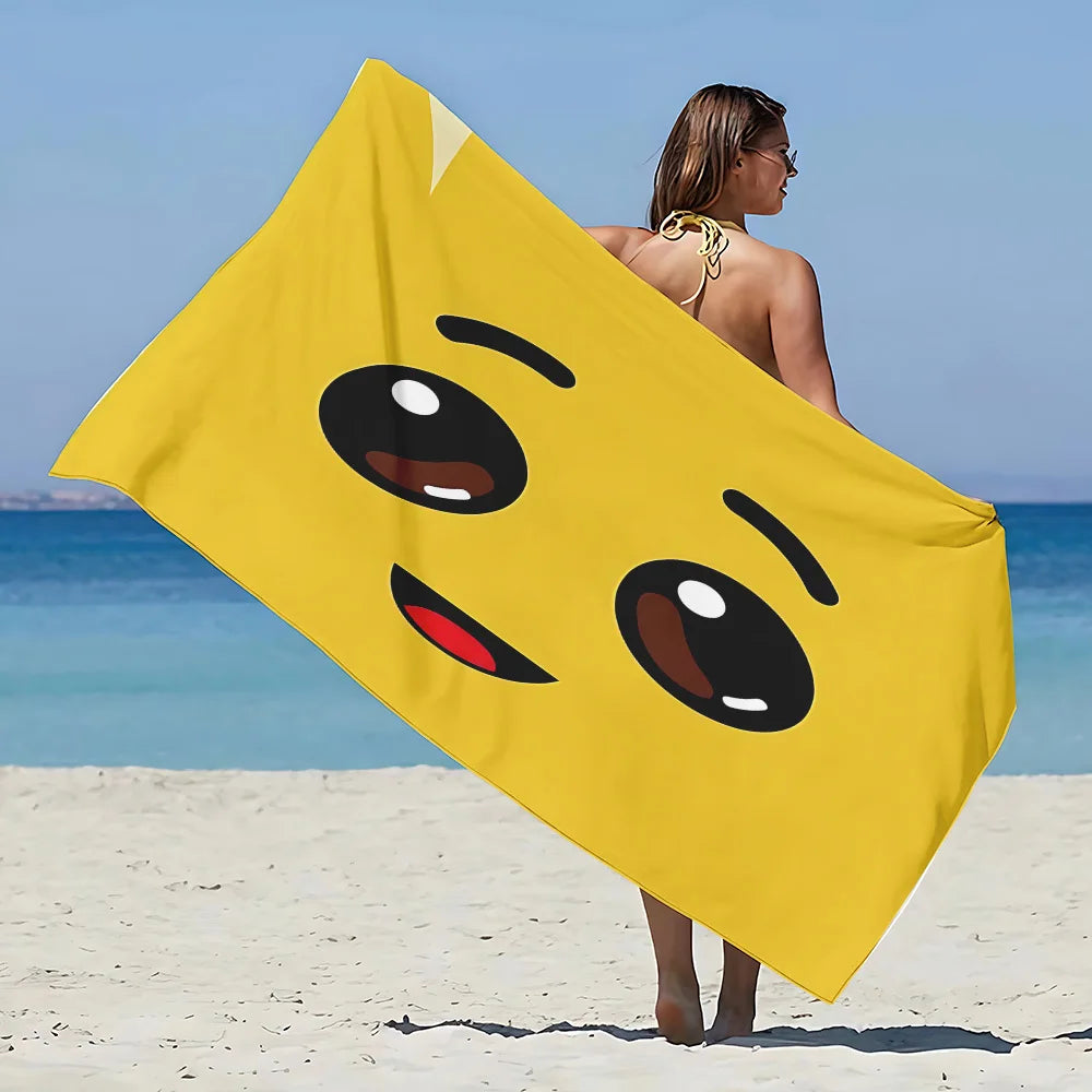 Neues Hot Game F-FortniteS Strandtuch aus Mikrofaser, sandfrei, schnelltrocknend, weich, sandabweisend, Poolhandtuch, Geschenk für Frauen, Reisen, Fitnessstudio, Dusche