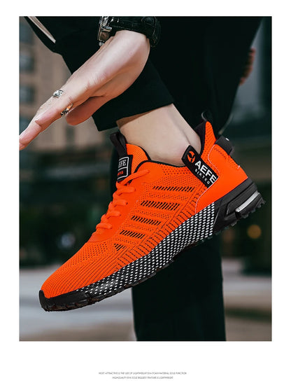 Nouveaux hommes chaussures de course respirant chaussures de sport de plein air baskets légères pour hommes chaussures d'entraînement athlétiques confortables