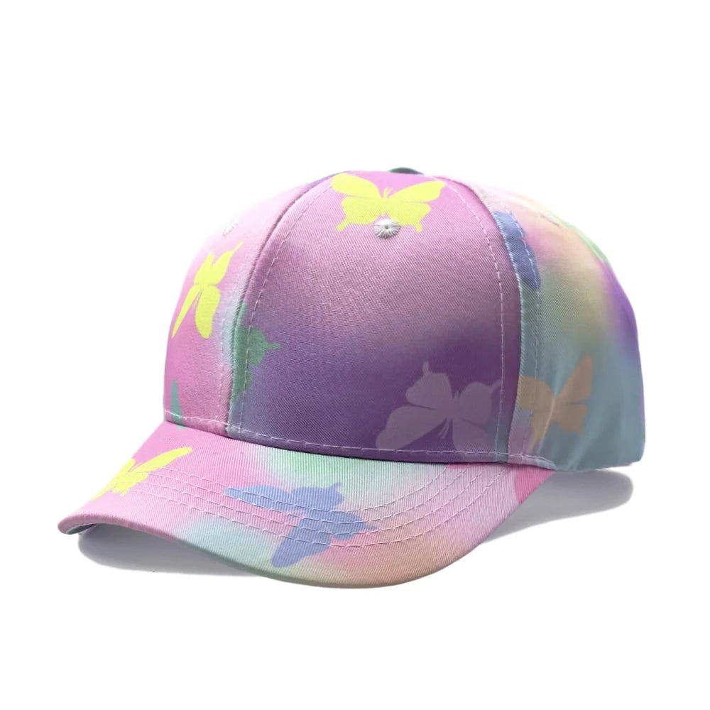 Populære baseballkasketter med tegneserietryk til børn, 54 cm hovedomkreds, til drenge og piger under 10 år – smukke, iøjnefaldende snapback-kasketter BK31