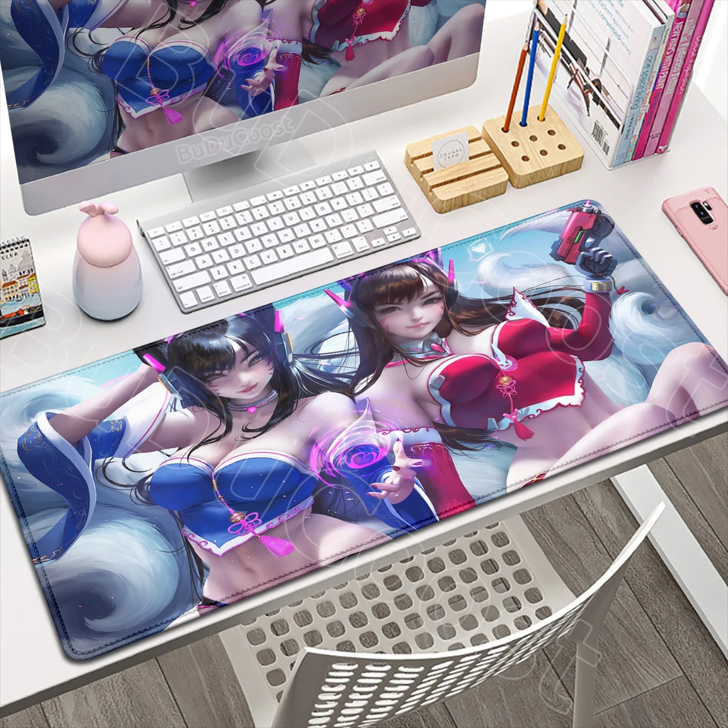Large XXL DIY Cool  Overwatch Mouse Pad Keyboard Table Gaming Accessories Non-Slip Rubber Edge locking spped Laptop Rug desk Mat