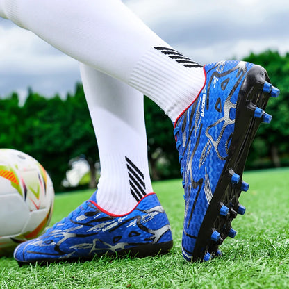 Chaussures de Football pour hommes et femmes, baskets de Futsal, antidérapantes, pour l'extérieur, pour enfants, chaussures d'entraînement professionnelles pour jeunes, offre spéciale