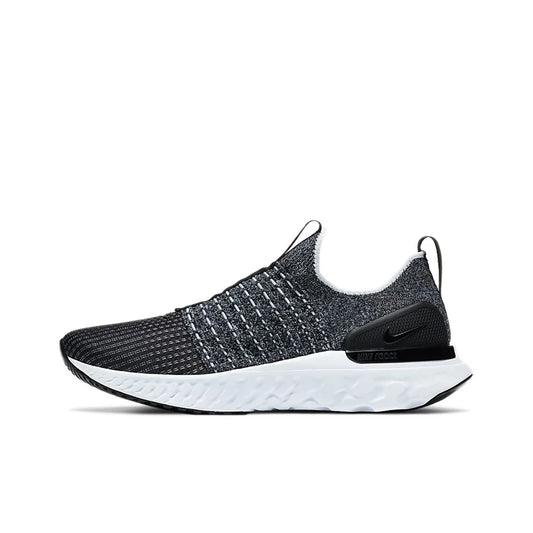 POIZON Nike React Phantom Run Flyknit 2 'Black Smoke Grey'