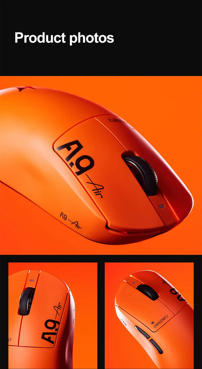ATK Dragonfly A9 Ultimate bezdrôtová herná myš A9 Air PAW3950 ultraľahká ergonomická e-športová myš pre hráčov FPS CSGO A9 Ultra