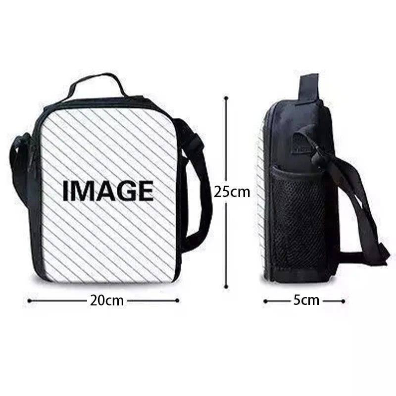 Hot Game FortniteS isolierte Kinder-Tasche mit großem Fassungsvermögen für Jungen und Mädchen, Schüler, Outdoor-Picknick, wiederverwendbare Thermo-Kühltasche und Lunchbox