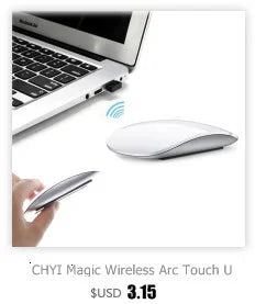 Bluetooth Wireless Arc Touch Mouse For Microsoft PC Laptop 1200DPI Optical Folding Mause Slim Notebook Gaming Computer Mice