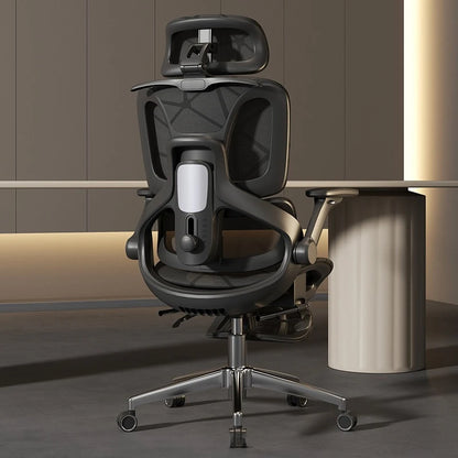 Silla gaming ergonómica de oficina para ordenador Air Titan Full Mesh con soporte lumbar de tres zonas, diseño bien ventilado e ideal para escritorio de estudiante