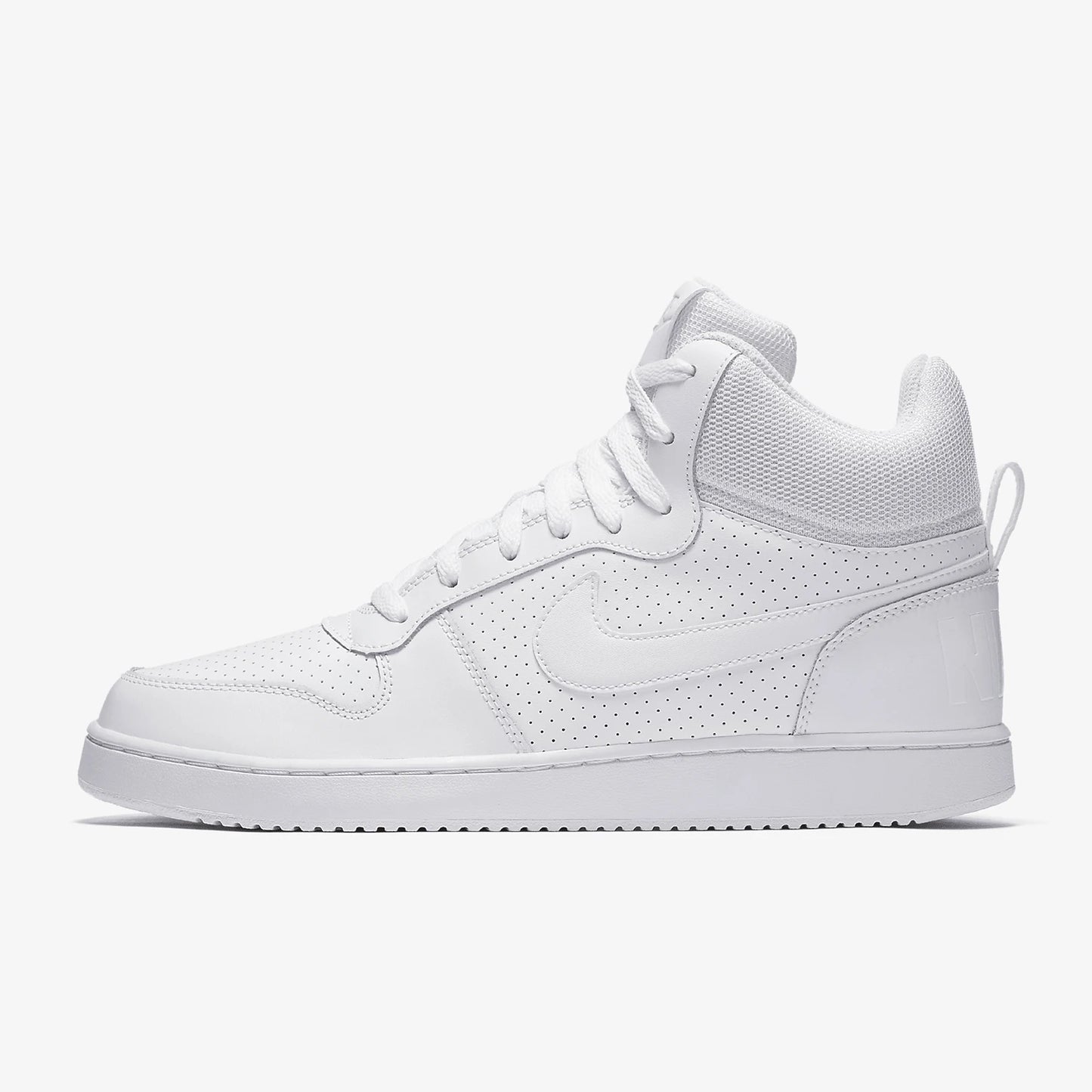Nike Genuine COURT BOROUGH MID Herren-Sneaker in Reinweiß, High-Top-Freizeitschuhe 838938-111