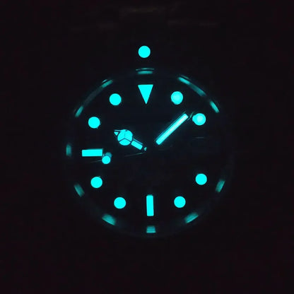 DIY Custom Automatic Watch Logo for Men High Quality NH35 Diving Mechanical Watches Sapphire Waterproof Ceramic Bezel 120 Click