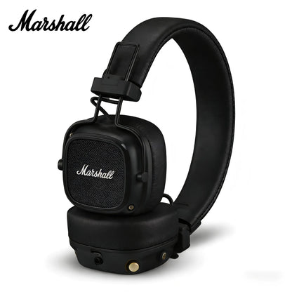 Marshall Major Ⅴ On-Ear Bluetooth Headphones Wireless Deep Bass Foldable Headset with Microphone for Sports & Gaming