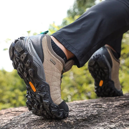 Scarpe da trekking HUMTTO da uomo, sneakers invernali di lusso firmate per arrampicata e trekking, scarpe da uomo in pelle per sport outdoor e lavoro 110282A