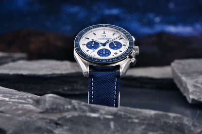 PAGANI DESIGN 2026 New Moon Watch For Men Quartz Multifunction Chronograph Sports Mens Watches Top Brand Luxury Sapphire Mirror