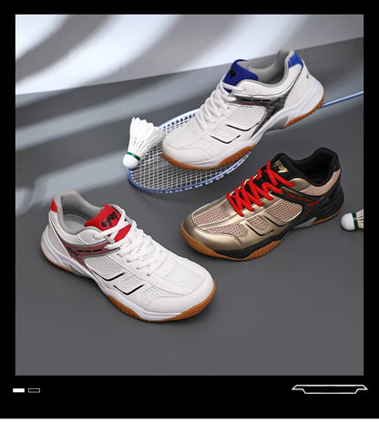 Scarpe professionali da badminton 2025, nuove sneakers da tennis da uomo, traspiranti e antiscivolo, scarpe sportive da pallavolo per uomo e donna