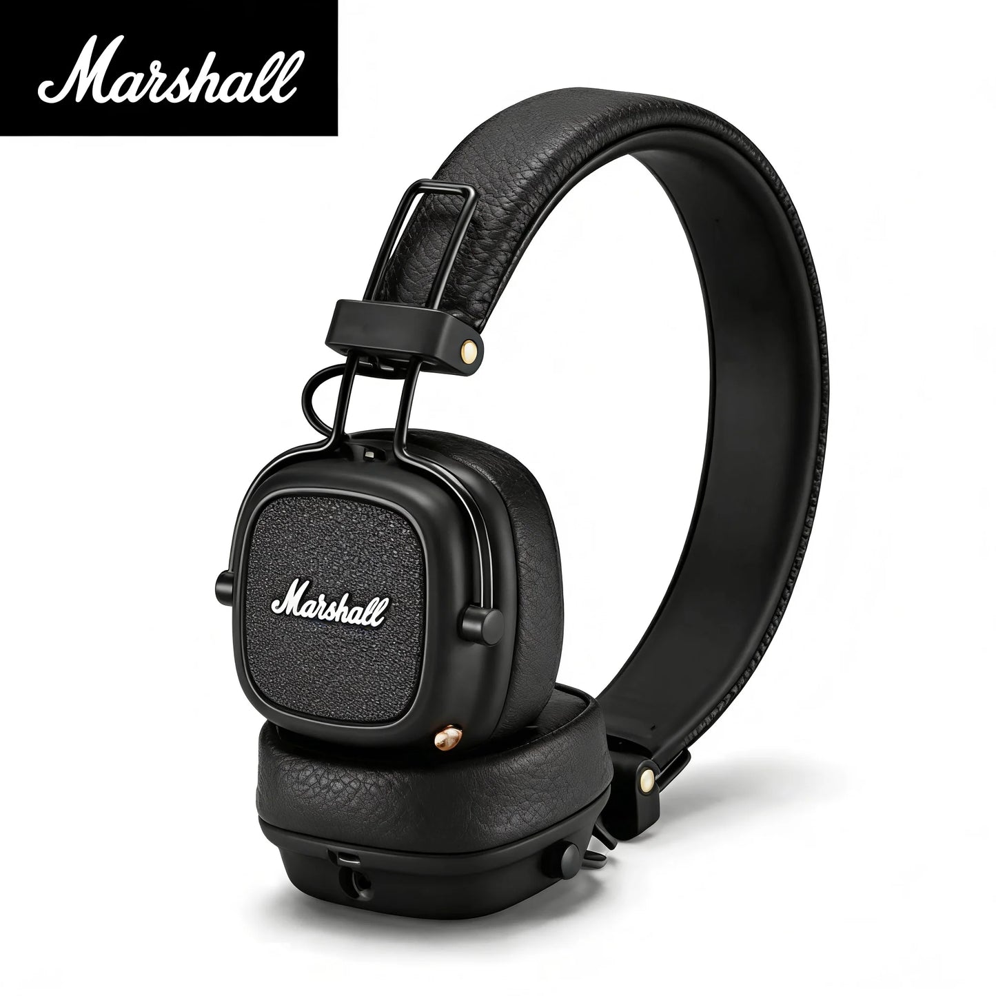 Marshall Major III 3 Wireless/Wired Headphones with Mic Deep Bass Foldable Gaming Bluetooth Headset for Sports & Rock Music