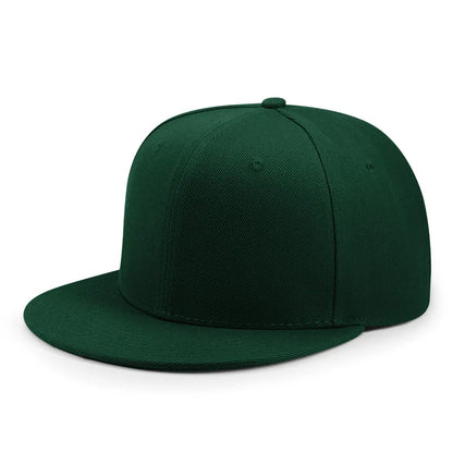 Casquette ajustée entièrement fermée, taille New York Plus Large, style « trucker » pour homme, visière plate, style hip-hop, unie, à fermeture à pression, sans logo, visière plate, bord large, style Era