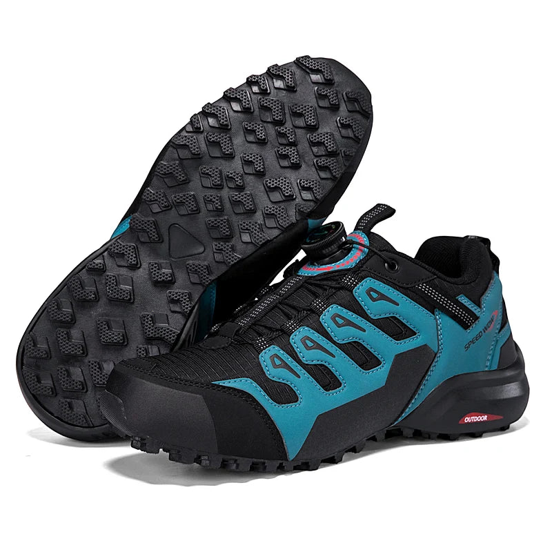 Lightweight Anti-Slip Hiking Shoes Magnetic Closure Outdoor Adventure Sneakers