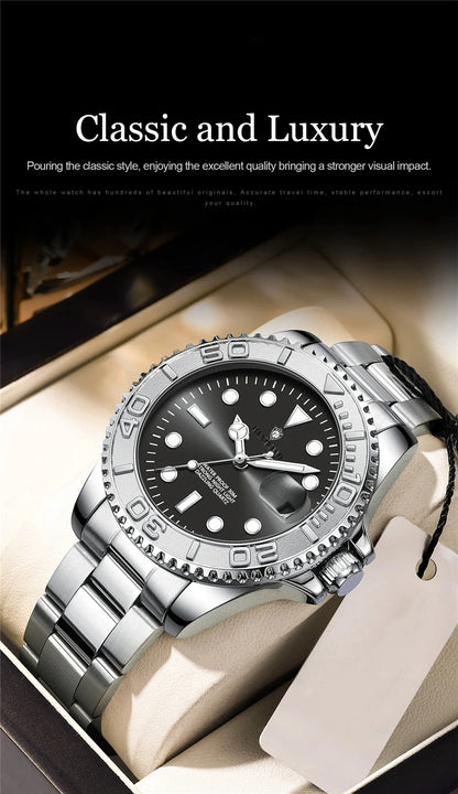 Luxury Watch Man High Quality New Brand Sports Fashion Quartz Wristwatches Men Gifts Automatic Watches Mens Coffee Digital Clock
