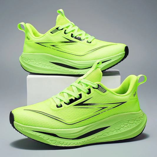 Zapatillas deportivas de talla grande para hombre, cómodas y versátiles, para senderismo al aire libre, running, uso casual y entrenamiento en pareja, con estilo moderno