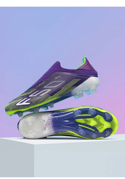 Neue Herren-Fußballschuhe für Kunstrasen, ultraleichte und bequeme Sportschuhe mit Stollen, Futsal, rutschfest, FG-Rasen, Indoor, Erwachsene
