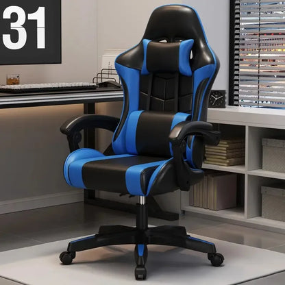 Ergonomická herní židle pro home office, dlouhé hodiny a streamery, nastavitelná, polohovatelná, lehká a odolná