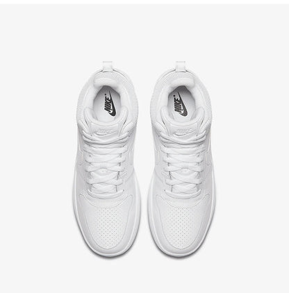 Nike Genuine COURT BOROUGH MID Herren-Sneaker in Reinweiß, High-Top-Freizeitschuhe 838938-111