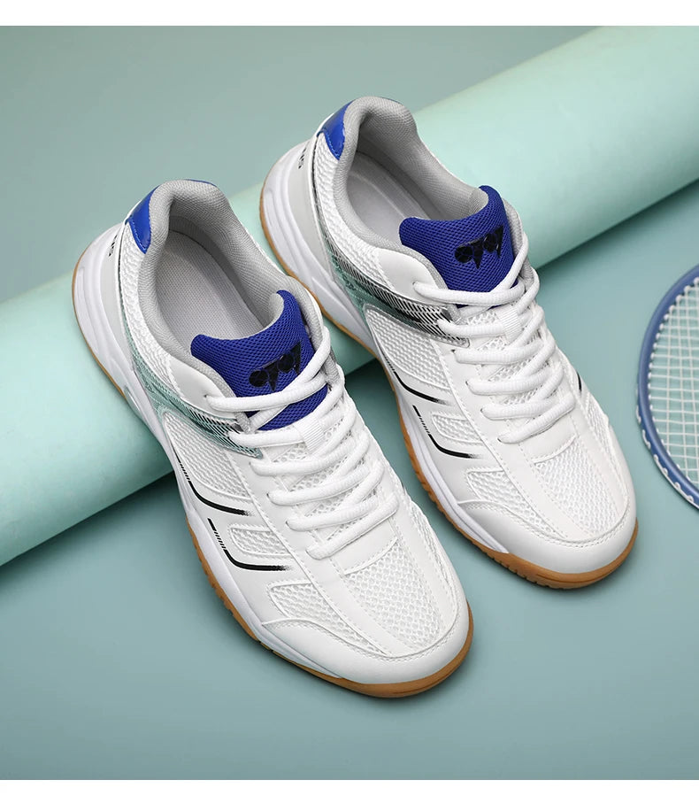 Scarpe professionali da badminton 2025, nuove sneakers da tennis da uomo, traspiranti e antiscivolo, scarpe sportive da pallavolo per uomo e donna