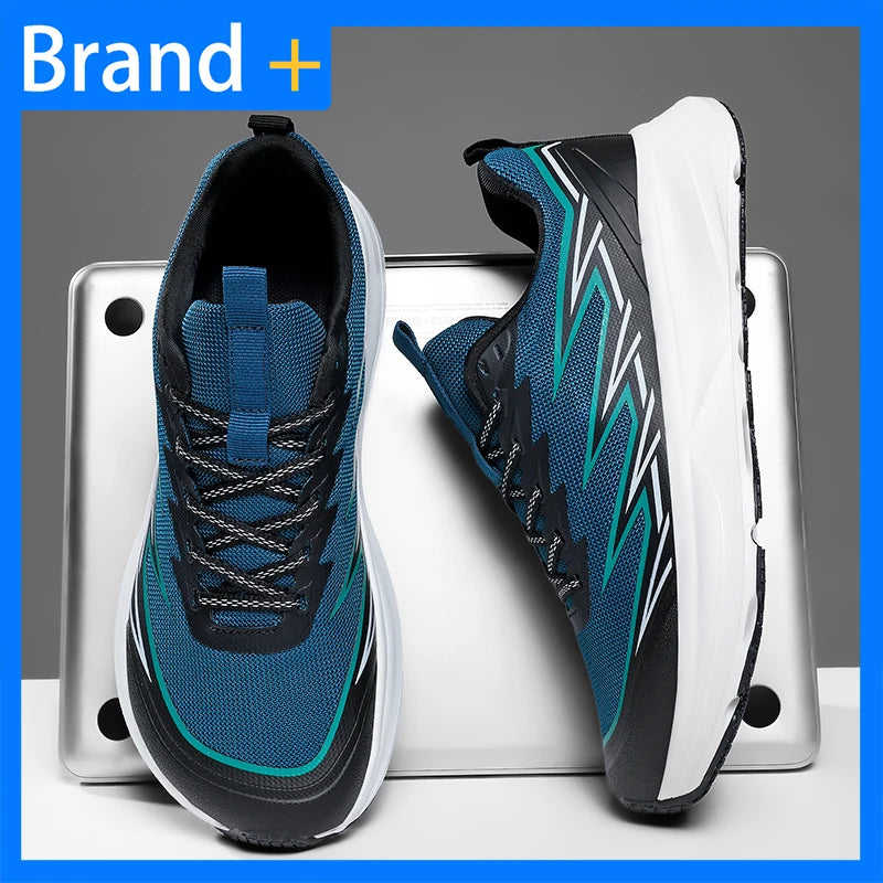 Men's Sports Shoes Wide Last Comfortable Breathable Mesh Outdoor Fitness Shoes 2026 New Fashion Versatile Commuting Sports Shoes