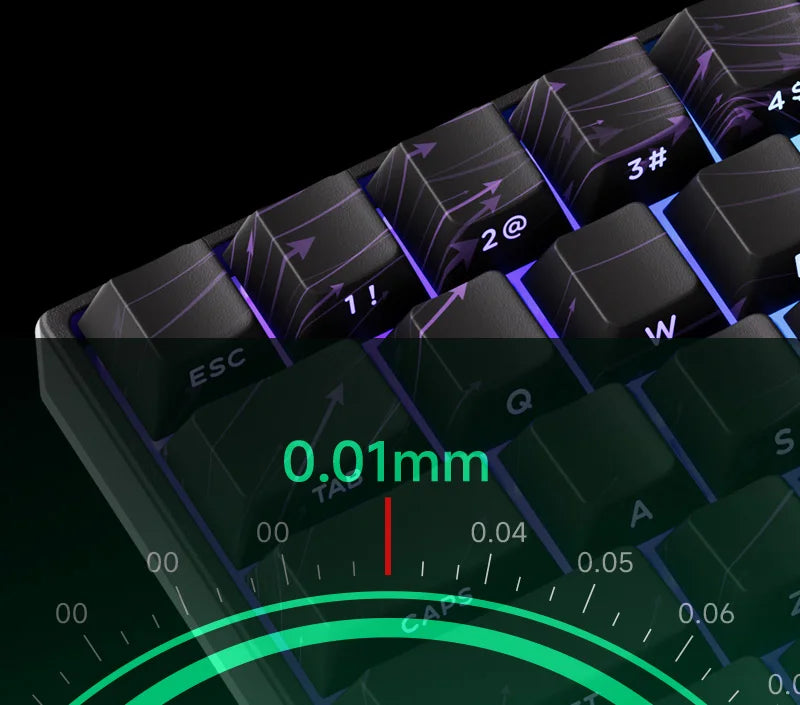 MONSGEEK FUN60 PRO&MAX HE Machanical Keyboard Magnetic Switch 60% Wireless Gaming Keyboard Rapid Trigger 8K ARGB Custom Keyboard