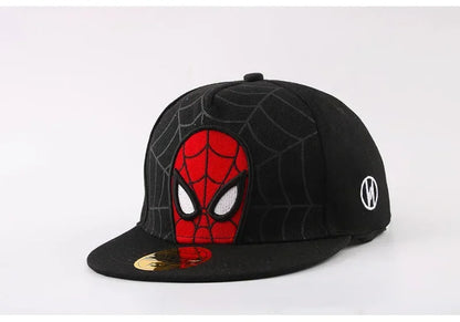 Cappellini HotAnime con Spider-Man per bambini e neonati: cappellini da baseball, cappellini snapback primaverili, cappellini hip hop regolabili