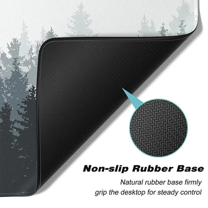 Mouse Pad Shooting Mouse Pad Non-slip Lock Edge Office Student F-FORTNITE Game Gaming Thickened Survival Large Writing Pad Cushion