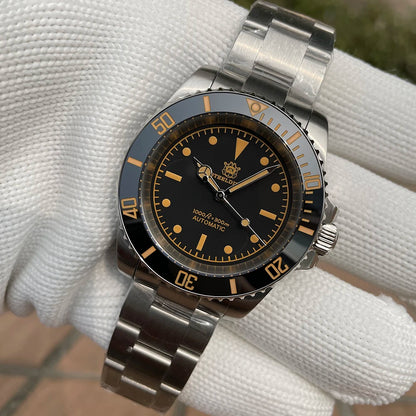 STEELDIVE SD1954V Ceramic Bezel 41MM Stainless Steel Case 300M Waterproof Vintage Luminous NH35 Automatic Men's Dive Watch