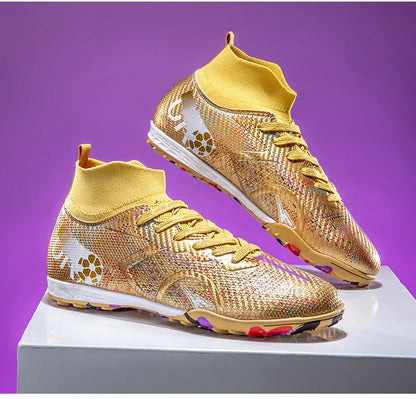 Professional Football Boots Men Soccer Shoes Society Football Cleats Ultralight Training Soccer Sneakers Men Outdoor Sports Shoe
