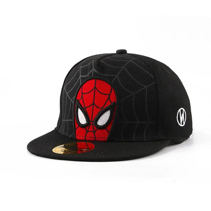 Cappellini HotAnime con Spider-Man per bambini e neonati: cappellini da baseball, cappellini snapback primaverili, cappellini hip hop regolabili