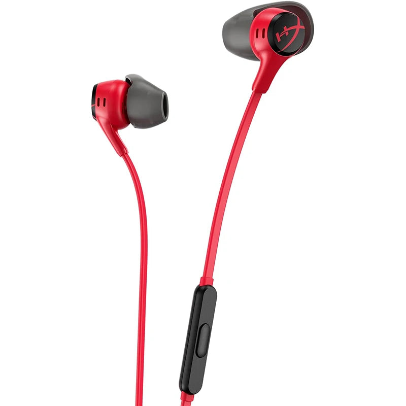 Original HyperX Cloud Earbuds II Wired Gaming Earphone 3.5mm Microphone Multi-Function Button FOR PC Mobile Nintendo Switch