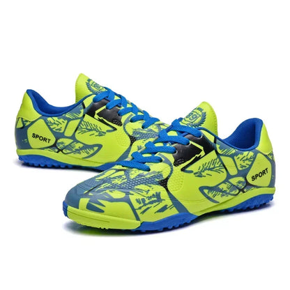 New Men Kids Soccer Shoes Cleats Ultralight Football Boots Boys Non-Slip Grass Adult Professional Training Shoes Drop Shipping