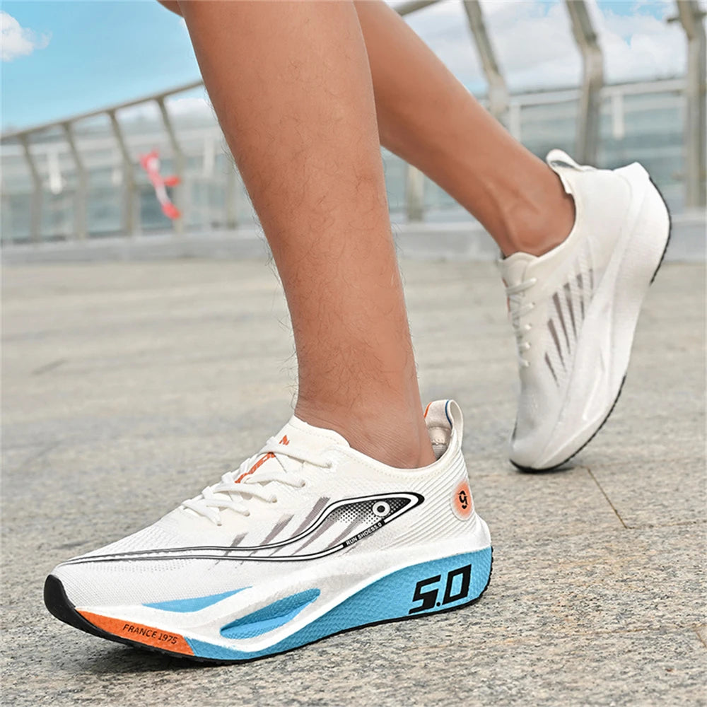 Nuevas zapatillas deportivas para hombre y mujer, zapatillas de running, placa de carbono, competición de maratón masculina, amortiguación, zapatillas de entrenamiento atlético