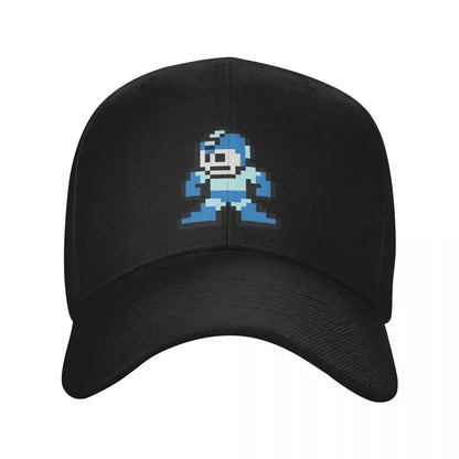 Megaman 8bits бейзболна шапка, лятна шапка, плажна шапка, мъжка, голф облекло, дамска