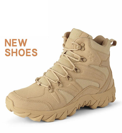 Verbeterde tactische gevechtstrainingslaarzen voor heren, outdoor camping, slijtvast, snelle respons, wandelschoenen, vissen, jagen, sneakers voor mannen