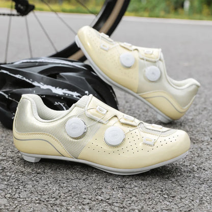 2025 new arrival professional cycling shoes, racing road bike SPD cleat shoes, ultralight self-locking MTB bicycle sneakers unisex