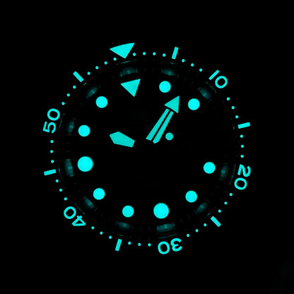 STEELDIVE SD1975W Black Dial Day and Date Function NH36 Automatic Movement 47.5mm Super Luminous 300M Waterproof Tuna Can Watch