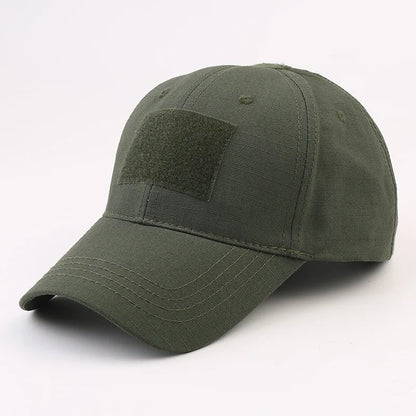 1 pz. Cappellini da baseball mimetici tattici da outdoor per soldati, da combattimento e paintball, cappellino regolabile, cappellini estivi con chiusura a scatto per uomo e donna