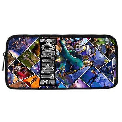 Kinderrucksäcke mit angesagtem Game-Design, Umhängetasche und Federmäppchen F-FortniteS, Schulrucksäcke mit großem Fassungsvermögen für Jungen und Mädchen, ideales Geschenk