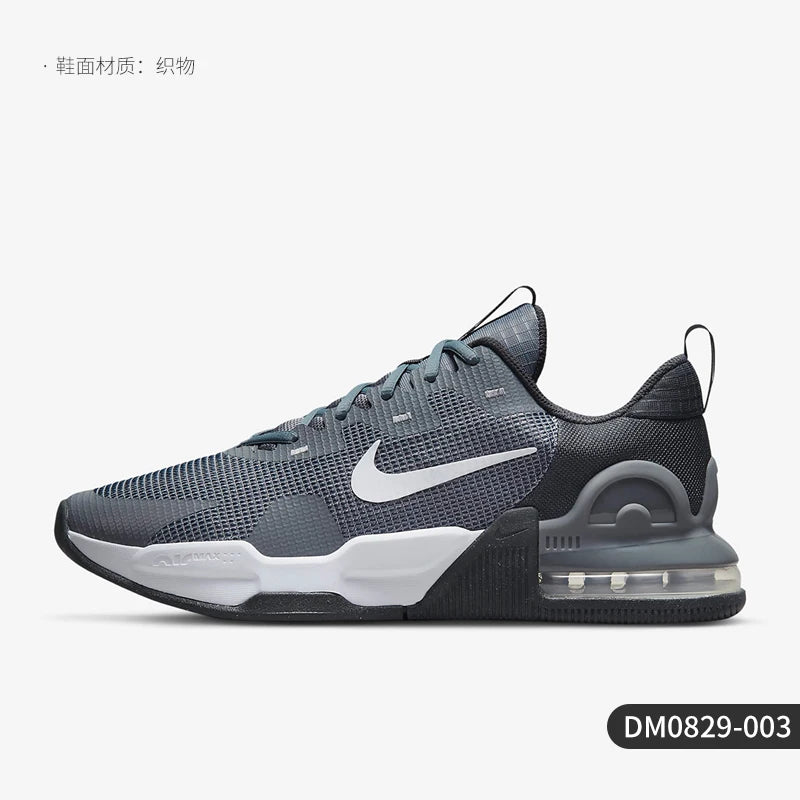 Ténis de corrida Nike Official Genuine Alpha Trainer 5 para homem, almofadados, com sola espessa DM0829-003