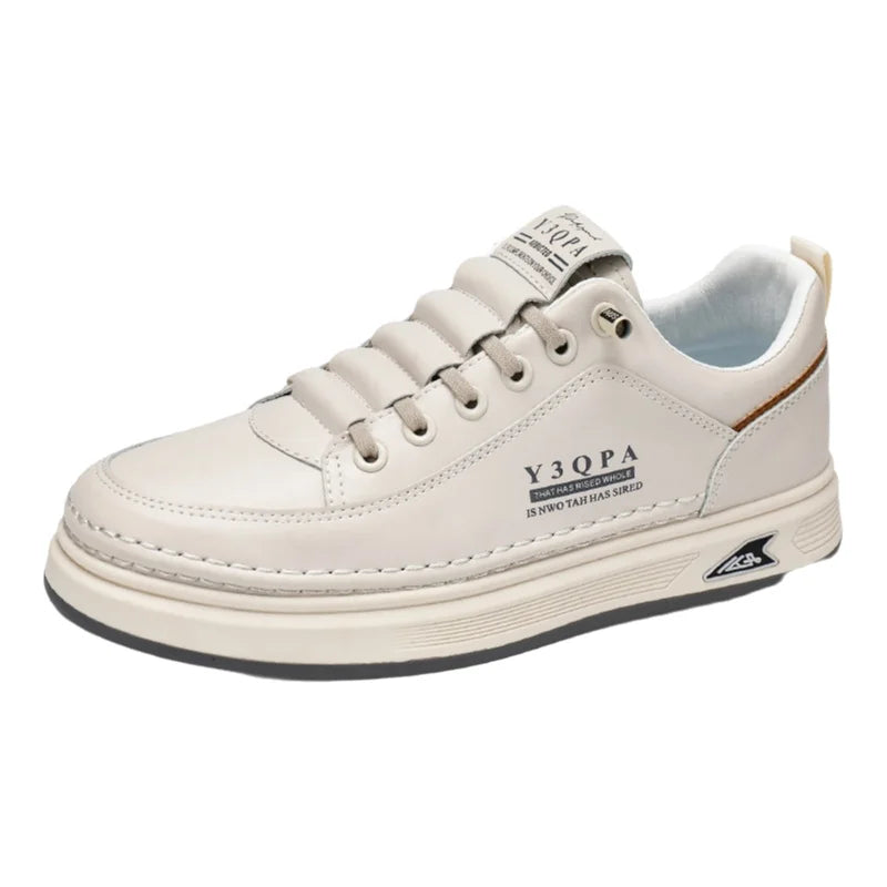Men's summer fashionable casual driving shoes, sporty slip-on loafers, versatile comfortable breathable wear-resistant leather
