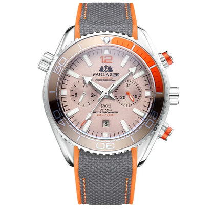 Classic Luxury Men Automatic Watch Multifunction Mechanical Wristwatch Rubber Strap Waterproof Week Date Watches Reloj Hombre